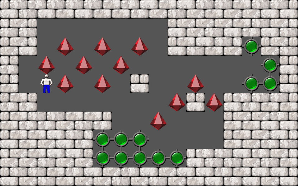Сокобан More Bugs collections уровень 151